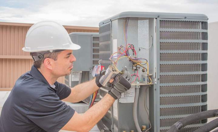 Une installation de thermopompe moderne !